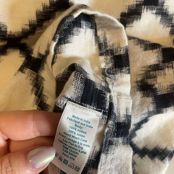 The Odells Alexa Shift Dress in Ikat Diamond Size XS - Picture 9 of 9